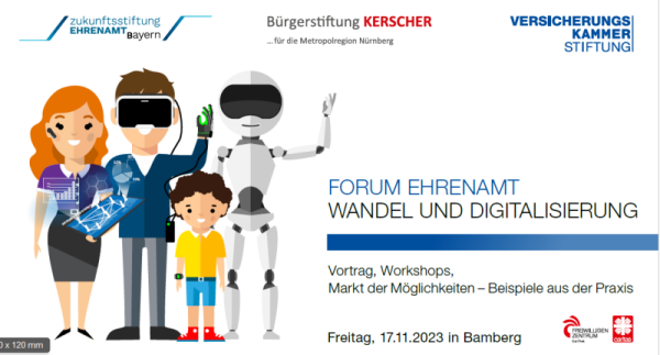 Einladung zum Forum Ehrenamt am 17.11.23